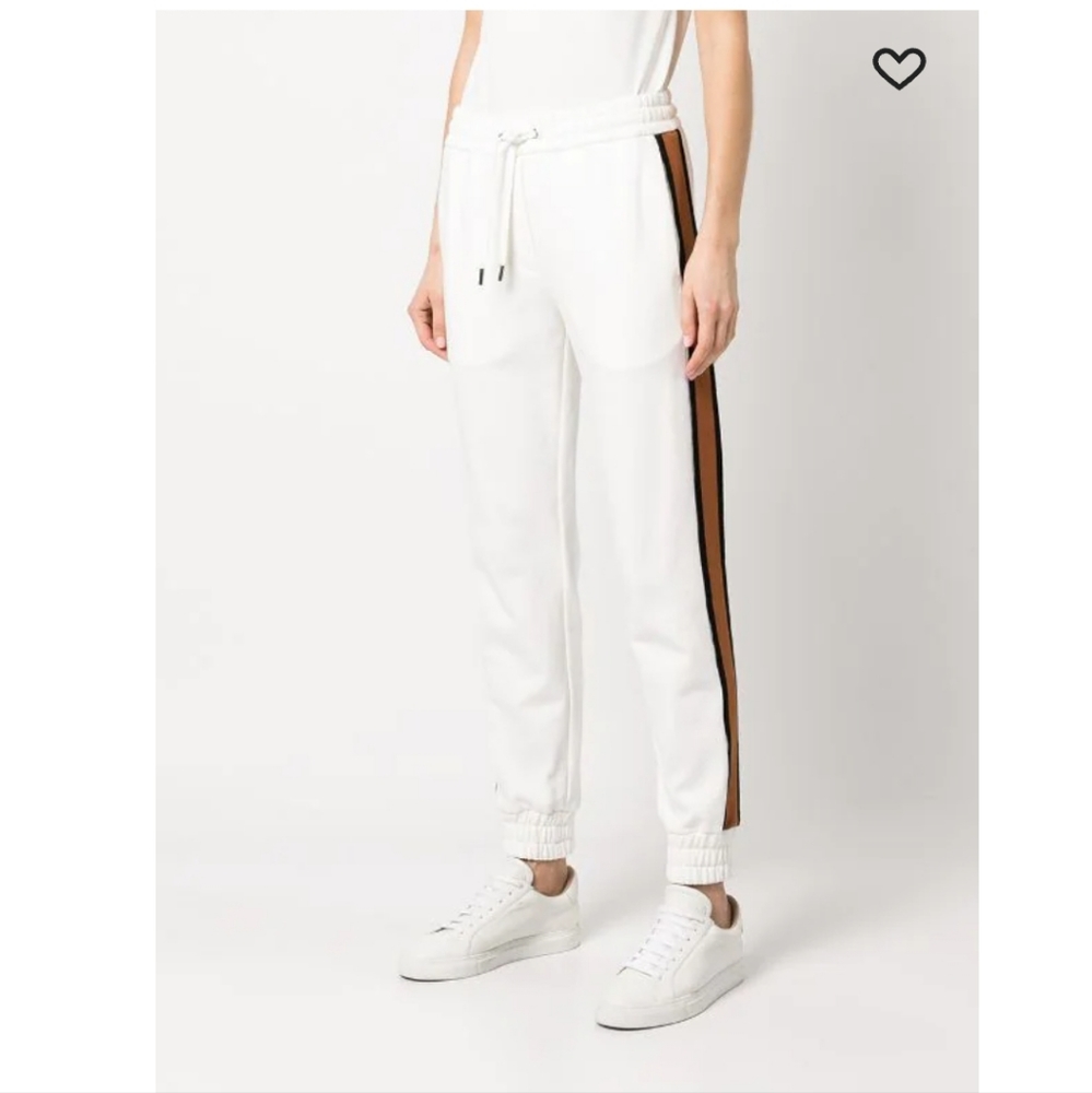 MCM side stripe-trim track pants US Medium New